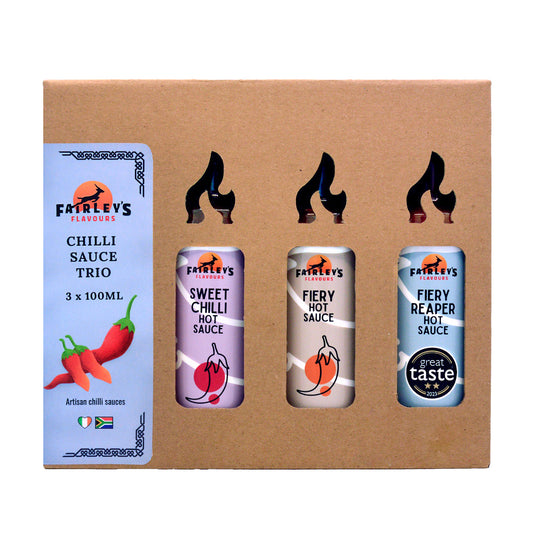 Chilli Hot Sauce Trio