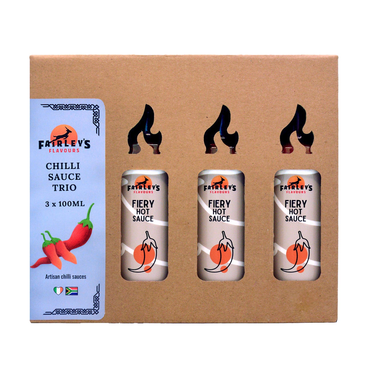 Fiery Hot Sauce Trio