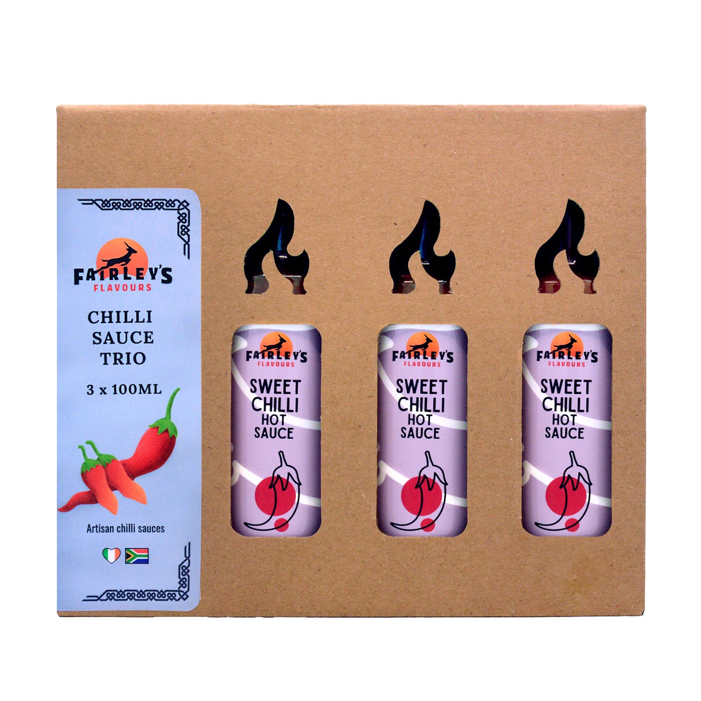 Sweet Chilli Hot Sauce Trio